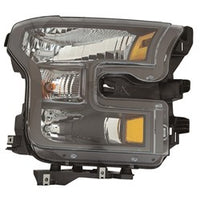 HEAD LAMP RH BLACK BEZEL EXTENDED/ CREW CAB W/SPECIAL EDITION HQ
