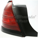 TAIL LAMP LH (BLACK MOULDING-2 BULB-RED) HQ — photo 2