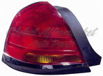 TAIL LAMP LH (BLACK MOULDING SPORT-2 BULB-RED) HQ — photo 1