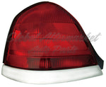 TAIL LAMP LH (CHROME MOULDING-2 BULB-RED) HQ — photo 1