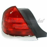 TAIL LAMP LH (CHROME MOULDING-2 BULB-RED) HQ — photo 2