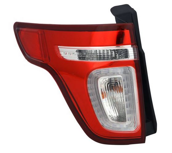 TAIL LAMP LH RED LENS W/LED HQ