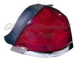 TAIL LAMP RH (CHROME MOULDING-2 BULB-RED) HQ — photo 1