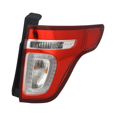 TAIL LAMP RH RED LENS W/LED CAPA