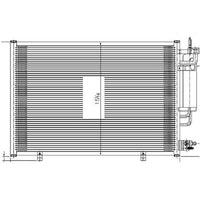 CONDENSER (3881) W/RECEIVER DRIER