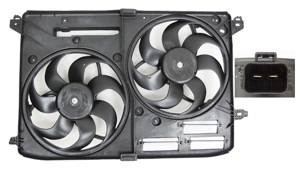 COOLING FAN ASSY 1.6L TURBO 13-15