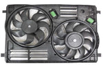 COOLING FAN ASSY DUAL W/RESISTOR 2.0/2.3L TURBO W/TOW PKG — photo 1