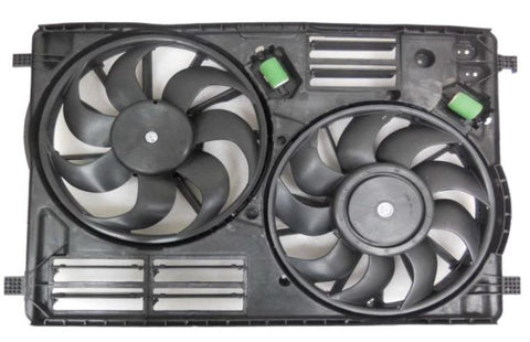 COOLING FAN ASSY DUAL W/RESISTOR 2.0/2.3L TURBO W/TOW PKG