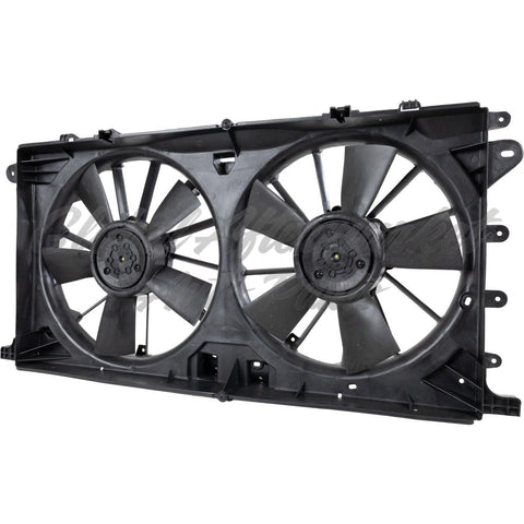 RADIATOR CONDENSER FAN ASSY W/ DUAL FAN ASSY / HEAVY DUTY W/O TOW PKG
