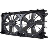 RADIATOR CONDENSER FAN ASSY W/ DUAL FAN ASSY / HEAVY DUTY W/O TOW PKG