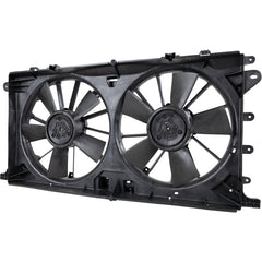 RADIATOR CONDENSER FAN ASSY W/ DUAL FAN ASSY / HEAVY DUTY W/O TOW PKG