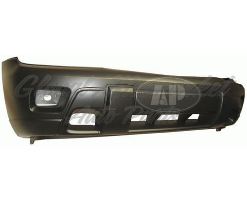 BUMPER FR SMOOTH-PRIMED W/FOG LAMP HOLE