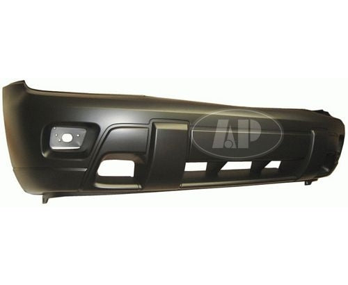 BUMPER FR SMOOTH-PRIMED W/FOG LAMP HOLE