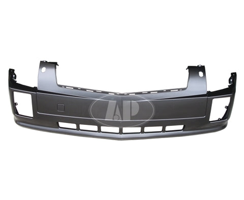 BUMPER FR W/HEAD LAMP WASHER HOLE UPPER/LOWER 1 PIECE PRIMED