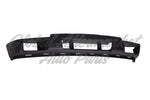 BUMPER FR W/FOG LAMP HOLE TEXTURED GREY — photo 1