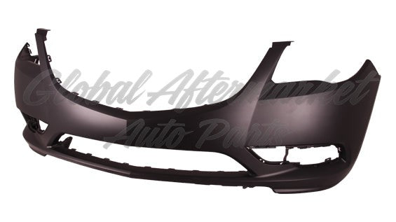 BUMPER FR PRIMED W/O PARK ASSIST SENSOR HOLES