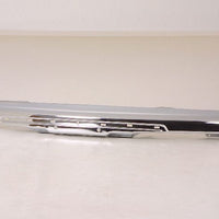 BUMPER FACE BAR FR CHROME W/O BRACKET