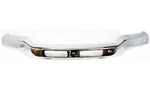 BUMPER FACE BAR FR CHROME W/BRACKET W/FOG LAMP HOLE — photo 1
