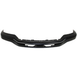BUMPER FR W/BRACKET/TWO AIR OPENINGS PAINTED BLACK STEEL — photo 2