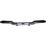 BUMPER FR W/BRACKET/TWO AIR OPENINGS PAINTED BLACK STEEL — photo 3