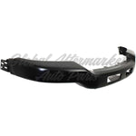 BUMPER FR W/BRACKET/TWO AIR OPENINGS PAINTED BLACK STEEL — photo 4