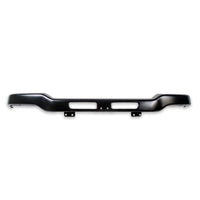 BUMPER FR W/BRACKET/TWO AIR OPENINGS PAINTED BLACK STEEL