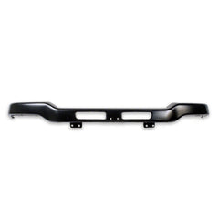 BUMPER FR W/BRACKET/TWO AIR OPENINGS PAINTED BLACK STEEL