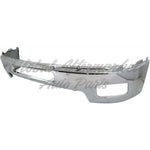 BUMPER FR W/FOG LAMP HOLE CHROME STEEL — photo 3