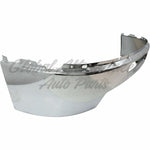 BUMPER FR W/O FOG LAMP HOLE CHROME STEEL CAPA — photo 3