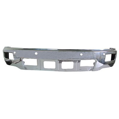 BUMPER FACE BAR FR CHROME W/FOG LAMP/SENSOR