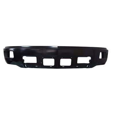 BUMPER FACE BAR FR BLACK W/FOG LAMP W/O SENSOR