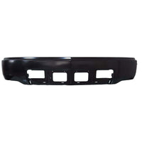 BUMPER FACE BAR FR BLACK W/O FOG LAMP/SENSOR