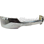 BUMPER FACE BAR FR STEEL CHROME W/O FOG LAMPS/SENSORS — photo 2