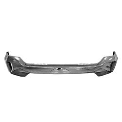BUMPER FACE BAR FR STEEL CHROME W/FOG LAMPS W/O SENSORS CAPA