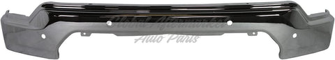 BUMPER FACE BAR FR CHROME W/SENSOR