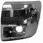 BUMPER END FR LH CHROME W/FOG LAMP HOLE 1500/HYB — photo 1