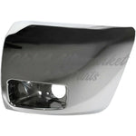BUMPER END FR LH CHROME W/FOG LAMP HOLE 1500/HYB — photo 2