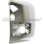 BUMPER END FR LH CHROME W/FOG LAMP HOLE 1500/HYB — photo 4