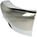 BUMPER END FR LH CHROME W/FOG LAMP HOLE 1500/HYB — photo 5