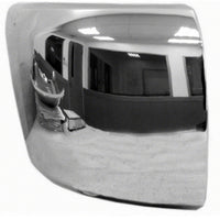 BUMPER END FR RH CHROME W/O FOG HOLE 1500/HYB