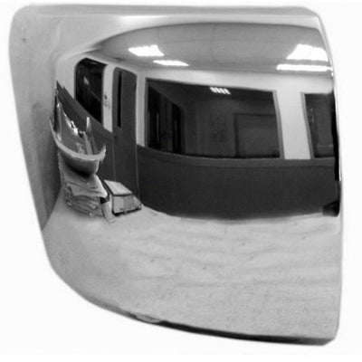 BUMPER END FR RH CHROME W/O FOG HOLE 1500/HYB