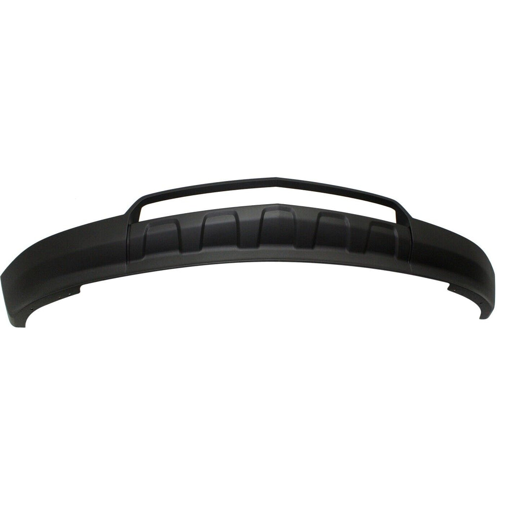 VALANCE FR DARK GRAY LS/LT W/O CHROME MOULDING