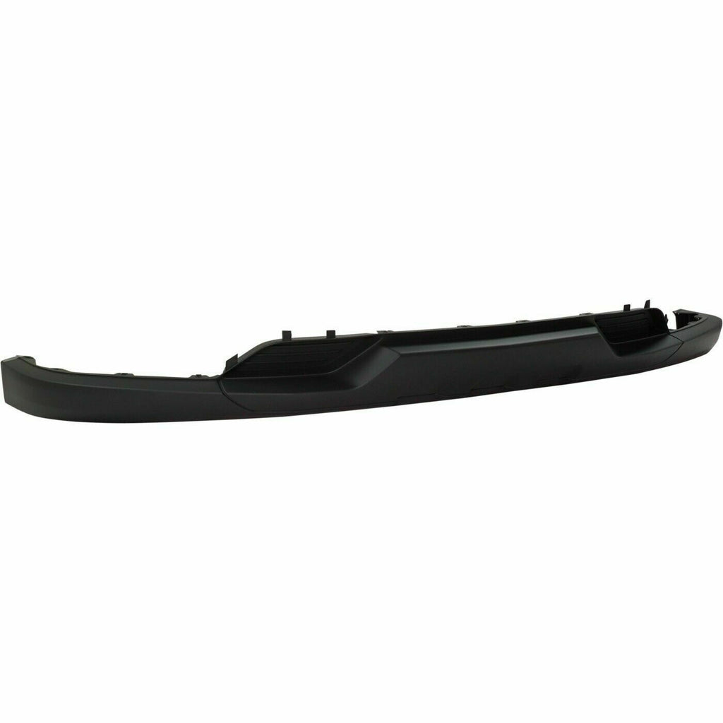 BUMPER LOWER FR TEXTURED W/O TOW HOOK HOLE/CHROME INSERT