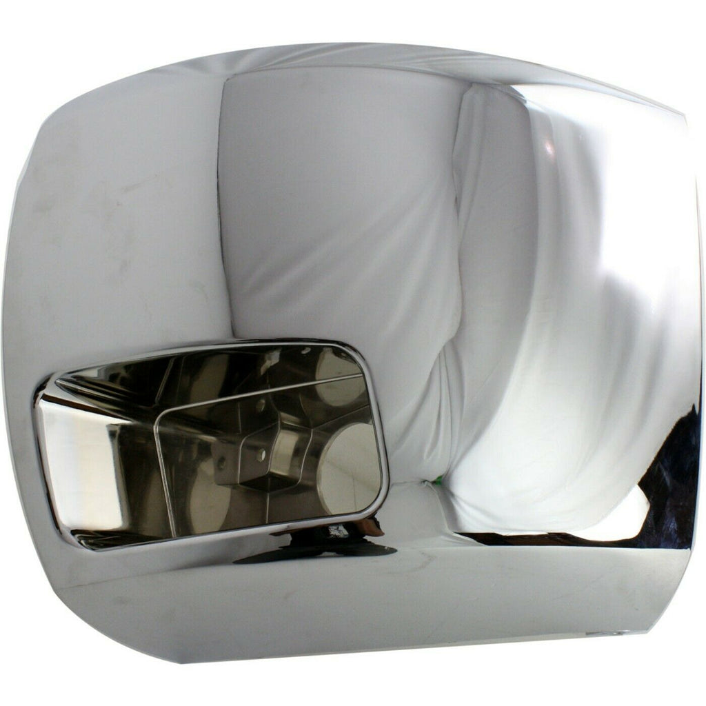 BUMPER END FR LH CHROME 2500/3500 W/FOG LAMP HOLE