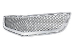 GRILLE LOWER (BUMPER GRILLE) MATTE-BLACK W/CHROME MOULDING — photo 2