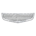 GRILLE LOWER (BUMPER GRILLE) MATTE-BLACK W/CHROME MOULDING — photo 4