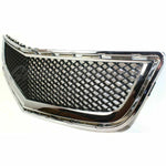 GRILLE LOWER (BUMPER GRILLE) MATTE-BLACK W/CHROME MOULDING — photo 5