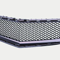GRILLE LOWER (BUMPER GRILLE) MATTE-BLACK W/CHROME MOULDING