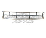 GRILLE LOWER CENTER (BUMPER GRILLE) MATTE-DARK GRAY W/CHROME MOULDING — photo 1