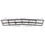 GRILLE LOWER CENTER (BUMPER GRILLE) MATTE-DARK GRAY W/CHROME MOULDING — photo 5